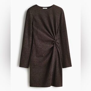 H&M NWT Twist Detail Mini Dress, Out of Stock, Size S